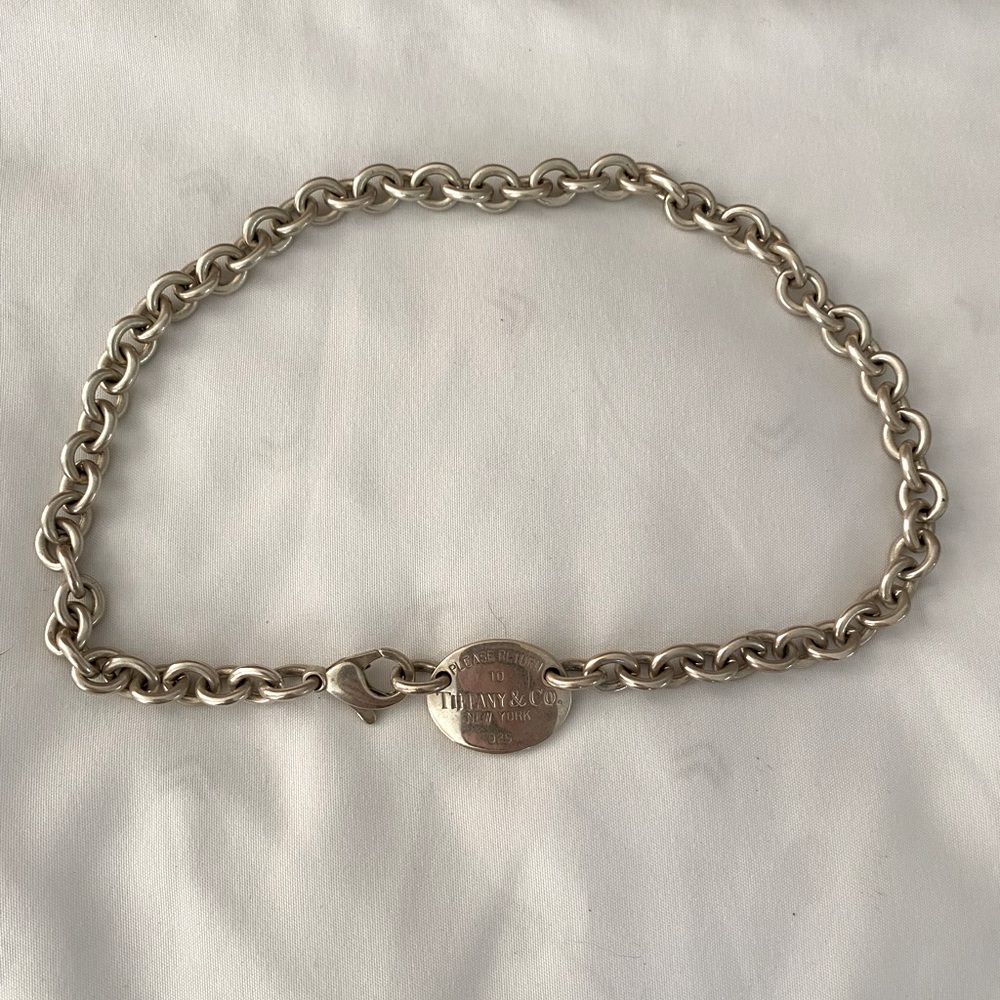Tiffany choker “Please return to Tiffany & Co.”